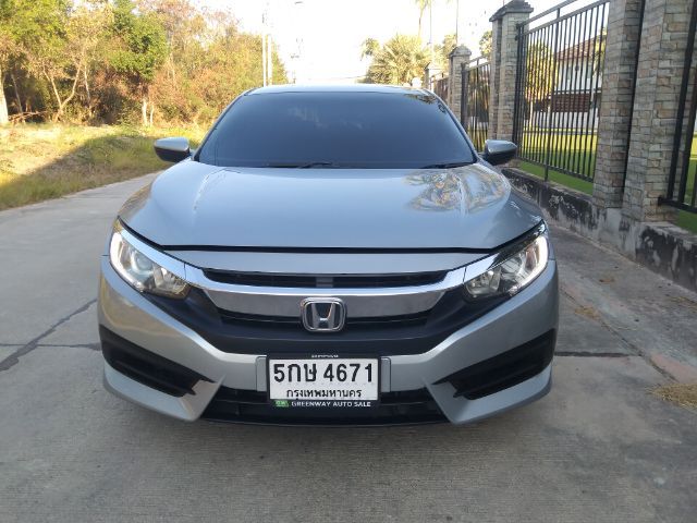 รถ Honda Civic 1.8 E i-VTEC สี เทา