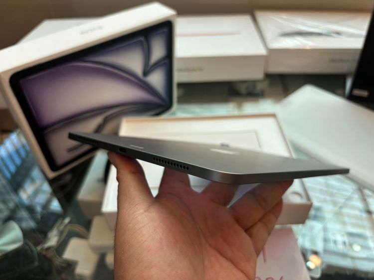 ขาย ipad Air gen7 M3 128 ยกกล่องไร้รอย ศูนย์ไทย อายุ5 เดือน ประกันเหลือเยอะ ขาย13900 บาท ครับ รูปที่ 7