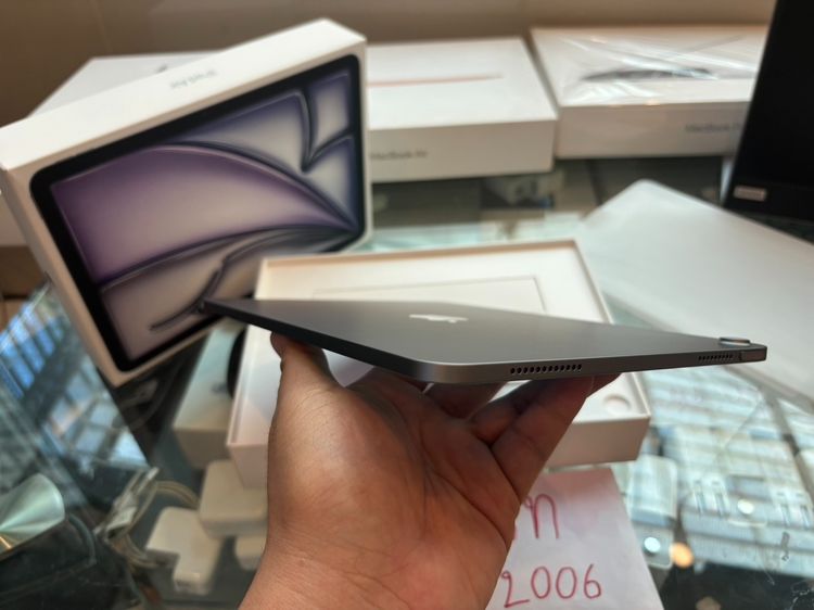 ขาย ipad Air gen7 M3 128 ยกกล่องไร้รอย ศูนย์ไทย อายุ5 เดือน ประกันเหลือเยอะ ขาย13900 บาท ครับ รูปที่ 9