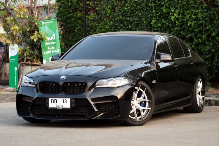 BMW Series 5 2013 525d Sedan ดีเซล ไม่ติดแก๊ส เกียร์อัตโนมัติ ดำ รูปที่ 3