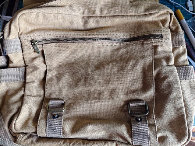 กระเป๋าสะพายแคนวาส levi รูปที่ 3