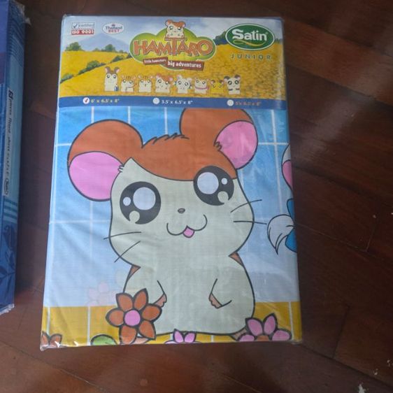 2ชุดแถมหมอน1ใบผ้าปูที่นอนซาติน 6 ฟุต 5 ชิ้น ของใหม่ไม่ได้ใช้ รูปที่ 3