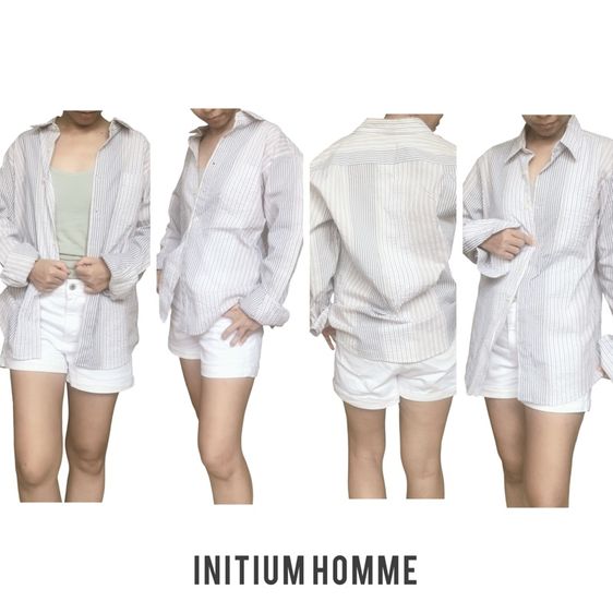 เชิ้ตลายทาง ชาย หญิง ใส่ได้ สนใจตัวไหน ทักถามได้ รูปที่ 2