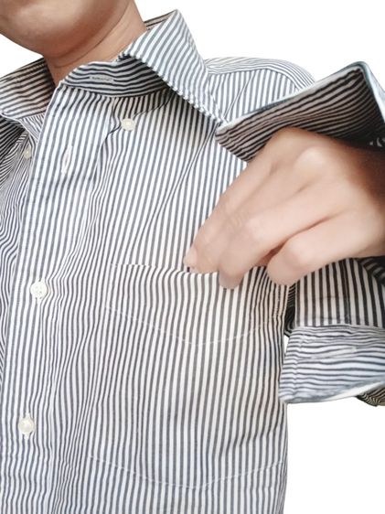 เชิ้ตลายทาง ชาย หญิง ใส่ได้ สนใจตัวไหน ทักถามได้ รูปที่ 16