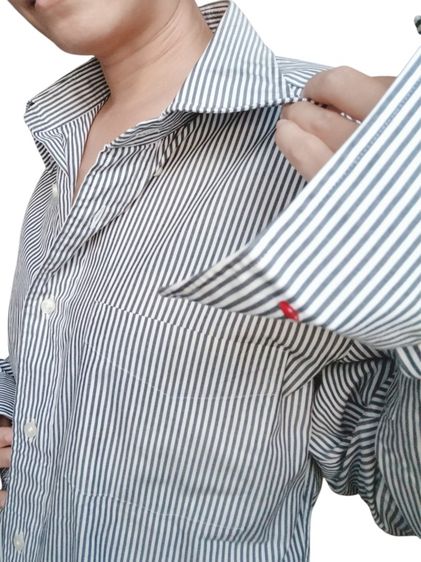 เชิ้ตลายทาง ชาย หญิง ใส่ได้ สนใจตัวไหน ทักถามได้ รูปที่ 9