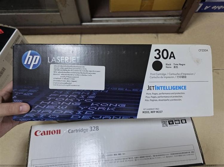 ตลับหมึกโทนเนอร์เลเซอร์ HP 30A Black Original LaserJet (CF230A) 