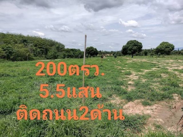 ใช่ ขายที่พนัส331ชลบุรีก่อนถึงค่ายบชร.200ตรว.ติดถนน2ด้าน📌ราคานี้ถูกมากๆชลบุรีหายากทุกวัน รูปที่ 4