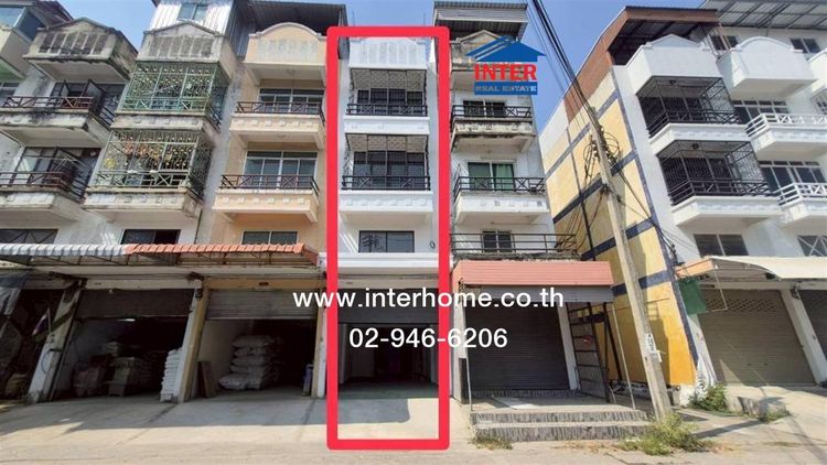 อาคารพาณิชย์ 3.5 ชั้น 17 ตร.ว. หมู่บ้านนครทองปาร์ควิว ถนนบางบัวทอง-สุพรรณบุรี ถนนกาญจนาภิเษก บางบัวทอง นนทบุรี