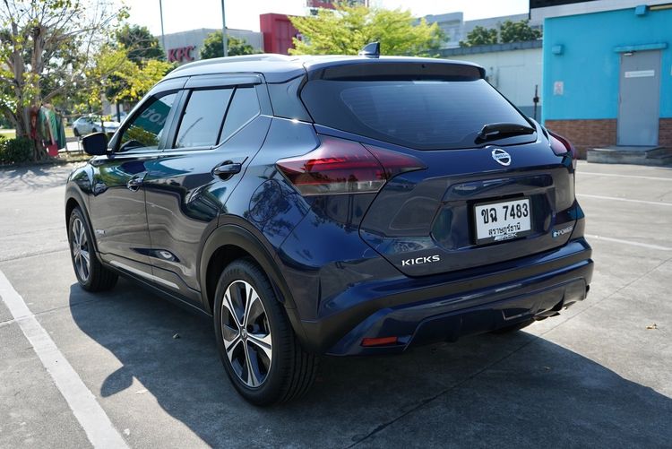 Nissan Kicks 2023 1.2 V Utility-car ไฟฟ้า เกียร์อัตโนมัติ น้ำเงิน รูปที่ 3