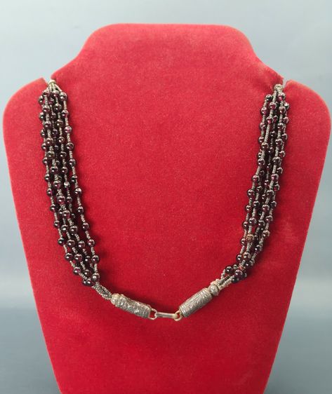 สร้อยคอเงินแท้+ประคำ รูปที่ 5