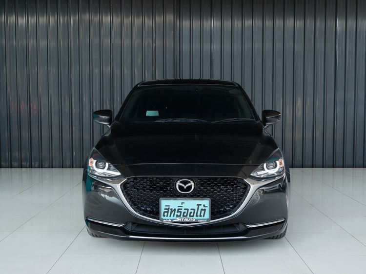 Mazda Mazda 2 2022 1.3 Skyactiv-G S Leather Sedan Sedan เบนซิน ไม่ติดแก๊ส เกียร์อัตโนมัติ ดำ รูปที่ 2