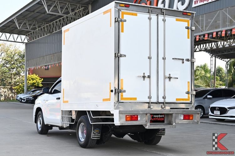 Toyota Hilux Revo 2021 2.4 Entry Pickup ดีเซล ไม่ติดแก๊ส เกียร์ธรรมดา ขาว รูปที่ 3