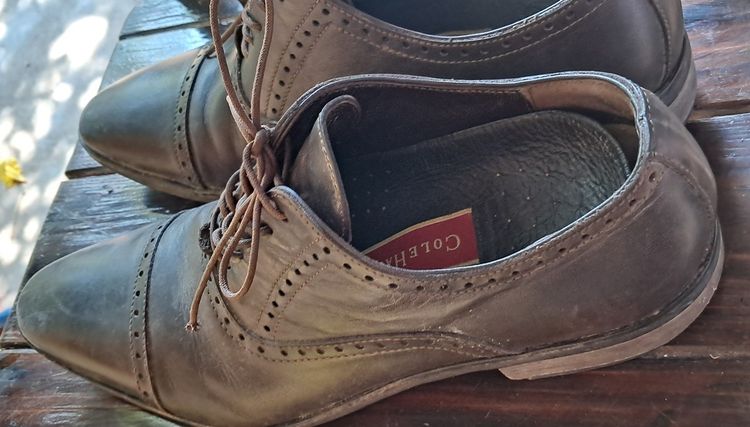 ขาย  รองเท้าผู้ชาย หนังแท้  1  แถม  1 รูปที่ 5