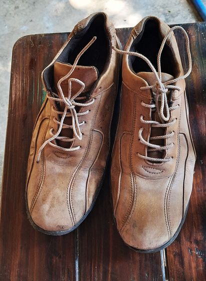 ขาย  รองเท้าผู้ชาย หนังแท้  1  แถม  1 รูปที่ 13