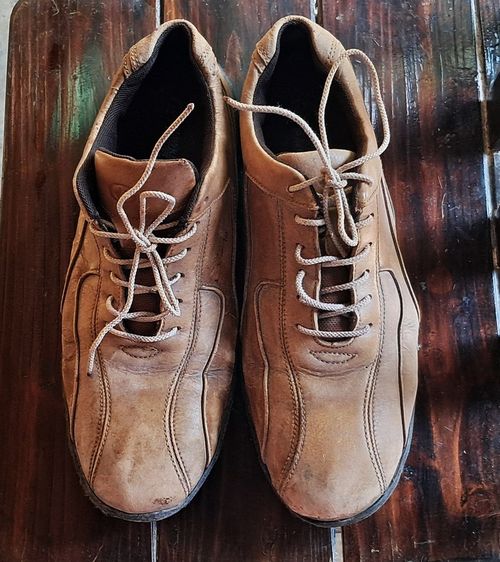 ขาย  รองเท้าผู้ชาย หนังแท้  1  แถม  1 รูปที่ 14