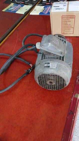 มอเตอร์ไฟ3เฟส 2แรงHITACHIใช้ปกติพันเก้า ที่ถ นางลิ้นจี่ส่งได้ ทัก0813195660 รูปที่ 2