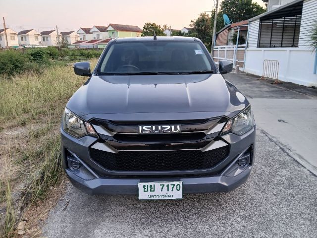 Isuzu D-MAX 2024 1.9 S Pickup ดีเซล ไม่ติดแก๊ส เกียร์ธรรมดา เทา รูปที่ 2