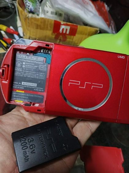 Sony PSP-3000 สีแดง (Red Metallic) รูปที่ 10
