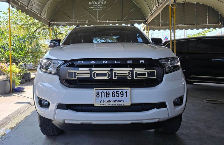 Ford Ranger 2019 2.2 Hi-Rider XLT Pickup ดีเซล ไม่ติดแก๊ส เกียร์อัตโนมัติ ขาว รูปที่ 2