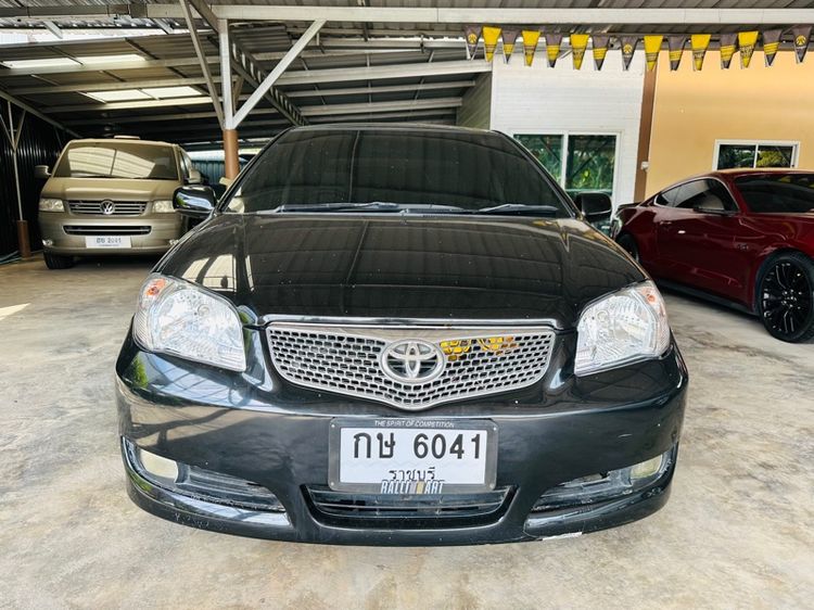 Toyota Vios 2007 1.5 E Sedan เบนซิน ไม่ติดแก๊ส เกียร์อัตโนมัติ ดำ รูปที่ 3
