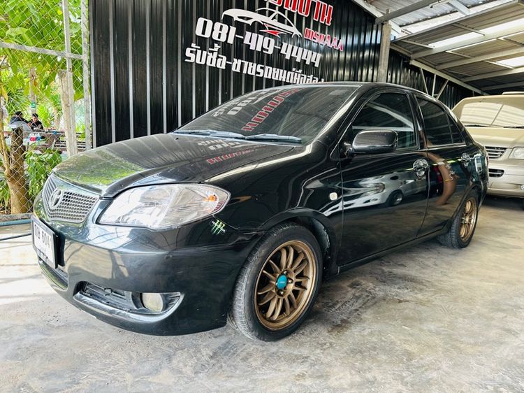 รถ Toyota Vios 1.5 E สี ดำ