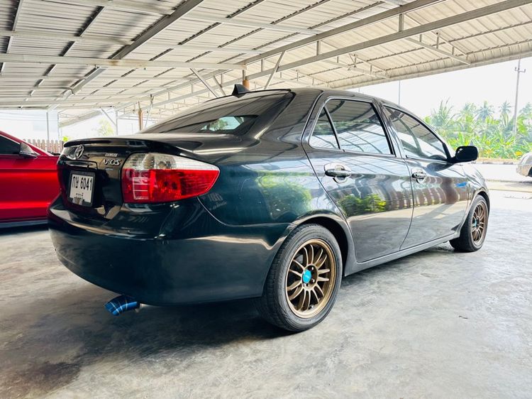 Toyota Vios 2007 1.5 E Sedan เบนซิน ไม่ติดแก๊ส เกียร์อัตโนมัติ ดำ รูปที่ 4