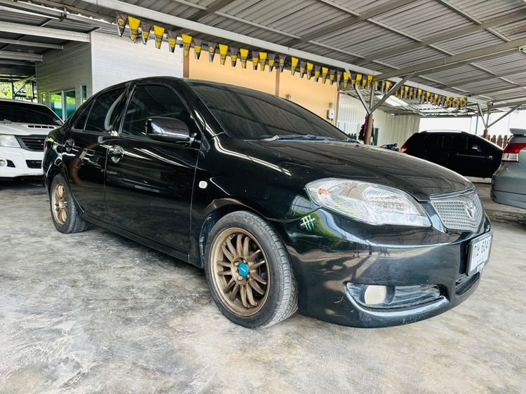 Toyota Vios 2007 1.5 E Sedan เบนซิน ไม่ติดแก๊ส เกียร์อัตโนมัติ ดำ รูปที่ 2