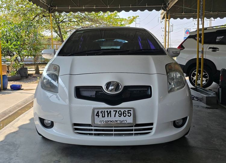 Toyota Yaris 2008 1.5 E Limited Sedan เบนซิน ไม่ติดแก๊ส เกียร์อัตโนมัติ ขาว รูปที่ 2