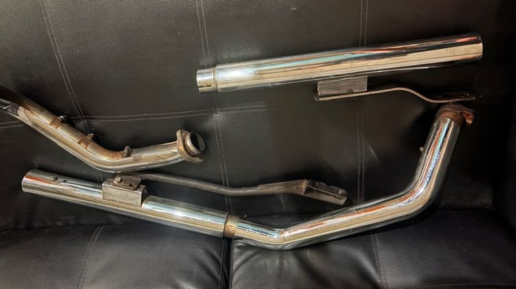 ท่อsportster Vance Hines