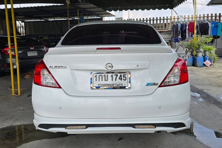 Nissan Almera 2013 1.2 V Sedan เบนซิน ไม่ติดแก๊ส เกียร์อัตโนมัติ ขาว รูปที่ 4