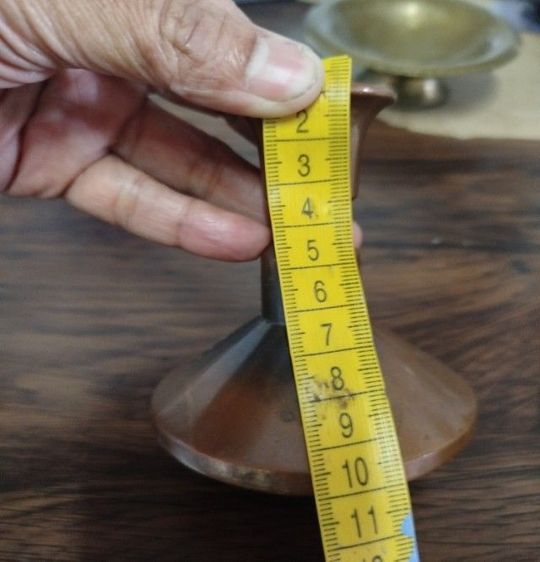 เชิงเทียนงานทองเหลือง รูปที่ 9