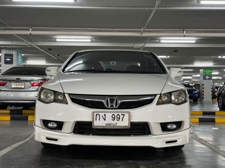 Honda Civic 2009 1.8 E Wise Edition i-VTEC Sedan เบนซิน LPG เกียร์อัตโนมัติ ขาว รูปที่ 2