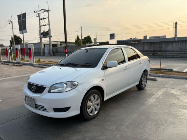 Toyota Vios 2007 1.5 J Sedan เบนซิน LPG เกียร์อัตโนมัติ ขาว