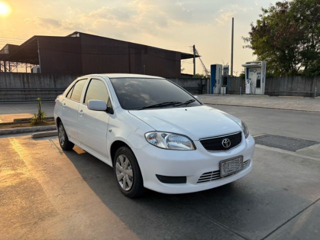 Toyota Vios 2007 1.5 J Sedan เบนซิน LPG เกียร์อัตโนมัติ ขาว รูปที่ 3