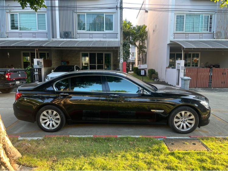 BMW Series 7 2011 730Ld Sedan ดีเซล ไม่ติดแก๊ส เกียร์อัตโนมัติ ดำ รูปที่ 4