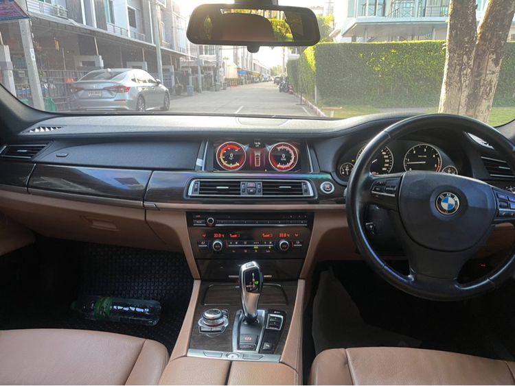 BMW Series 7 2011 730Ld Sedan ดีเซล ไม่ติดแก๊ส เกียร์อัตโนมัติ ดำ รูปที่ 3