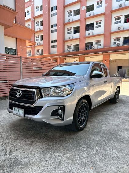 Toyota Hilux Revo 2019 2.4 Z Edition E Pickup ดีเซล ไม่ติดแก๊ส เกียร์ธรรมดา เทา รูปที่ 2