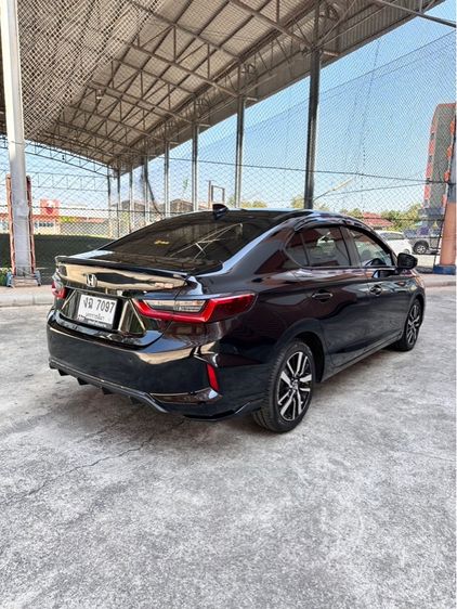 Honda City 2020 1.0 RS Sedan เบนซิน ไม่ติดแก๊ส เกียร์อัตโนมัติ ดำ รูปที่ 3