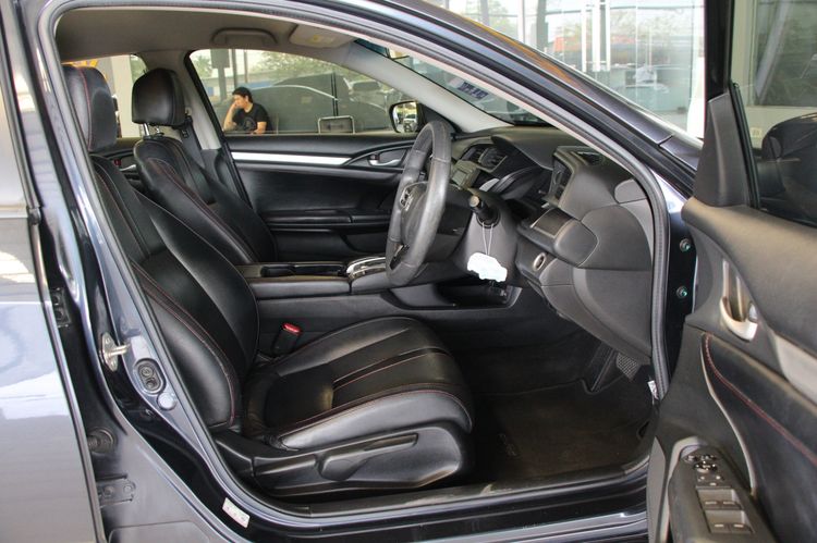 Honda Civic 2017 1.8 E i-VTEC Sedan เบนซิน ไม่ติดแก๊ส เกียร์อัตโนมัติ น้ำเงิน รูปที่ 3