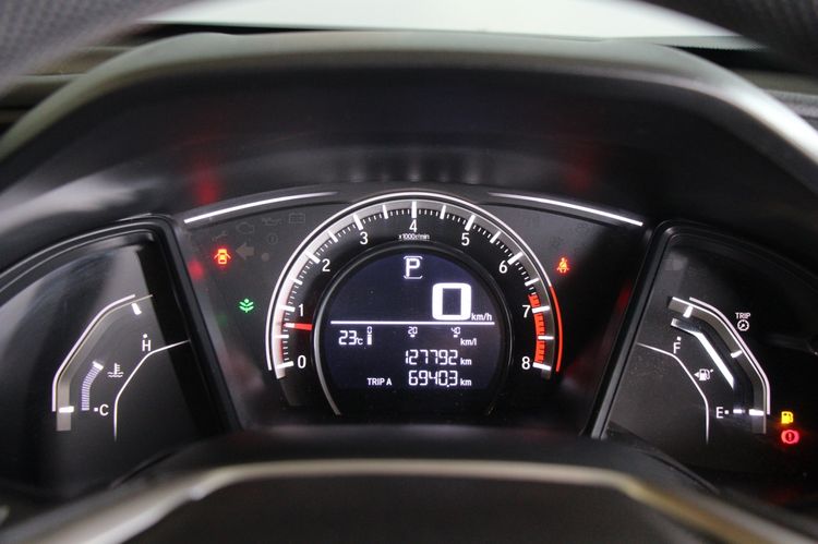 Honda Civic 2017 1.8 E i-VTEC Sedan เบนซิน ไม่ติดแก๊ส เกียร์อัตโนมัติ น้ำเงิน รูปที่ 4