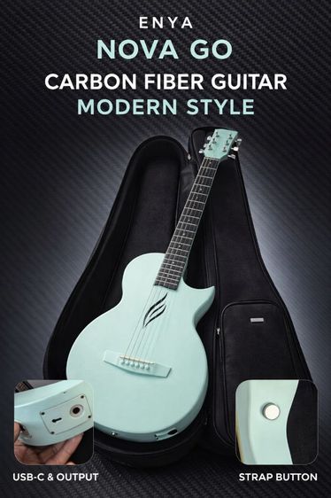 Enya Guitar Nova Go ไฟเบอร์ 35 นิ้ว