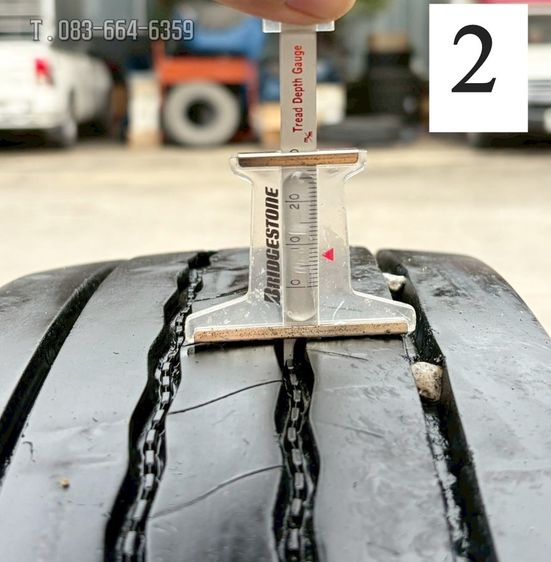Bridgestone ยางบรรทุก ขอบ16 multitrans มี 8 เส้น ปี23-24 radial รูปที่ 5