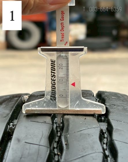 Bridgestone ยางบรรทุก ขอบ16 multitrans มี 8 เส้น ปี23-24 radial รูปที่ 4