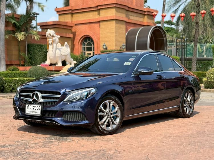 Mercedes-Benz C-Class 2018 C350 Sedan เบนซิน เกียร์อัตโนมัติ น้ำเงิน