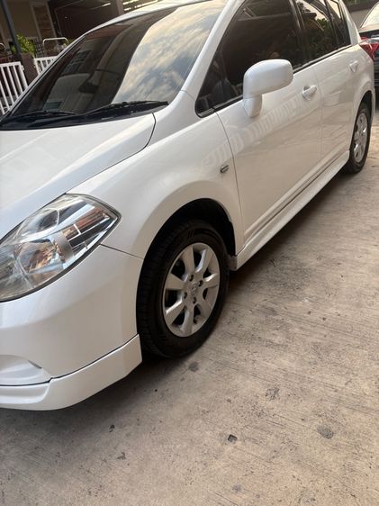 Nissan Tiida 2010 1.8 G Utility-car เบนซิน ไม่ติดแก๊ส เกียร์อัตโนมัติ ขาว รูปที่ 2