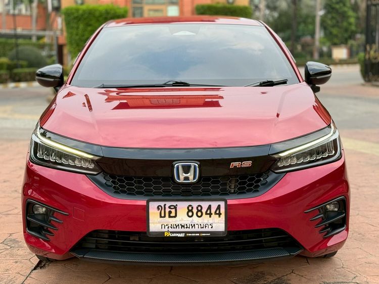 Honda City 2021 1.5 e:HEV RS Sedan ไฮบริด เกียร์อัตโนมัติ แดง รูปที่ 2