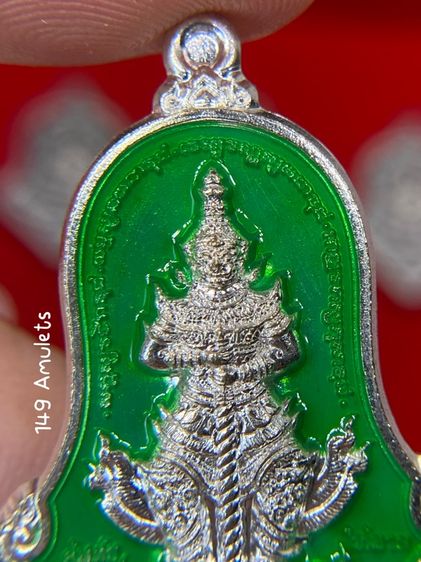 เหรียญท้าวเวสสุวรรณ รุ่นคุ้มภัยให้ลาภ ที่ระลึกอุปถัมภ์ประกวดพระเครื่อง หลวงพ่ออิฐ วัดจุฬามณี ปี63 รูปที่ 6