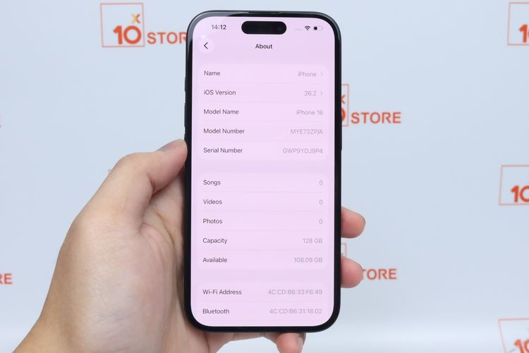 iPhone 16 128GB - ID26020001 รูปที่ 14