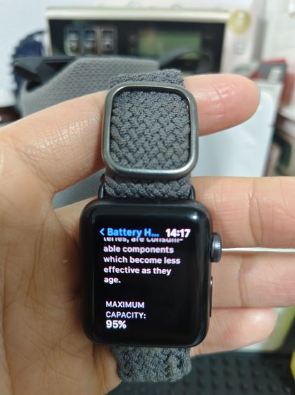 ⌚ Apple Watch Series 3 (38mm) แท้ ใช้งานปกติทุกฟังก์ชัน ✅ หน้าจอชัด ระบบลื่น  รูปที่ 4