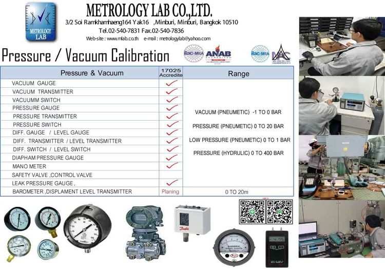 บริการสอบเทียบ  Calibration  ซ่อม จำหน่าย เครื่องมือวัด เครื่องมือทดสอบ โดยห้องปฏิบัติการสอบเทียบ ได้รับการรับรองตาม ระบบ ISO-IEC 17025 รูปที่ 2